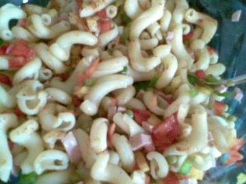 Rezept: Nudelsalat Bild Nr. 2 Nudelsalat - Rezept - Bild Nr. 2