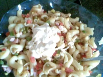 Rezept: Nudelsalat Bild Nr. 3 Nudelsalat - Rezept - Bild Nr. 3