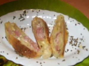 Rezept: Blätterteig - Teilchen - herzhaft - gefüllt Blätterteig - Teilchen - herzhaft - gefüllt - Rezept