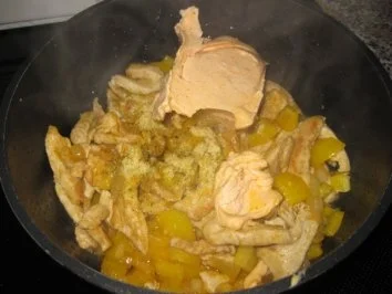 Rezept: Hähnchengeschnetzeltes nach Schneckeles Art ;-) Bild Nr. 3 Hähnchengeschnetzeltes nach Schneckeles Art ;-) - Rezept - Bild Nr. 3