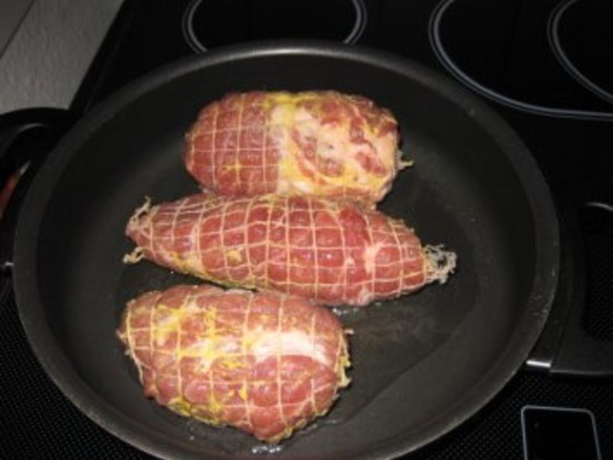 Mini Rollbraten lecker gefüllt - einfach - von rosinenschneckele