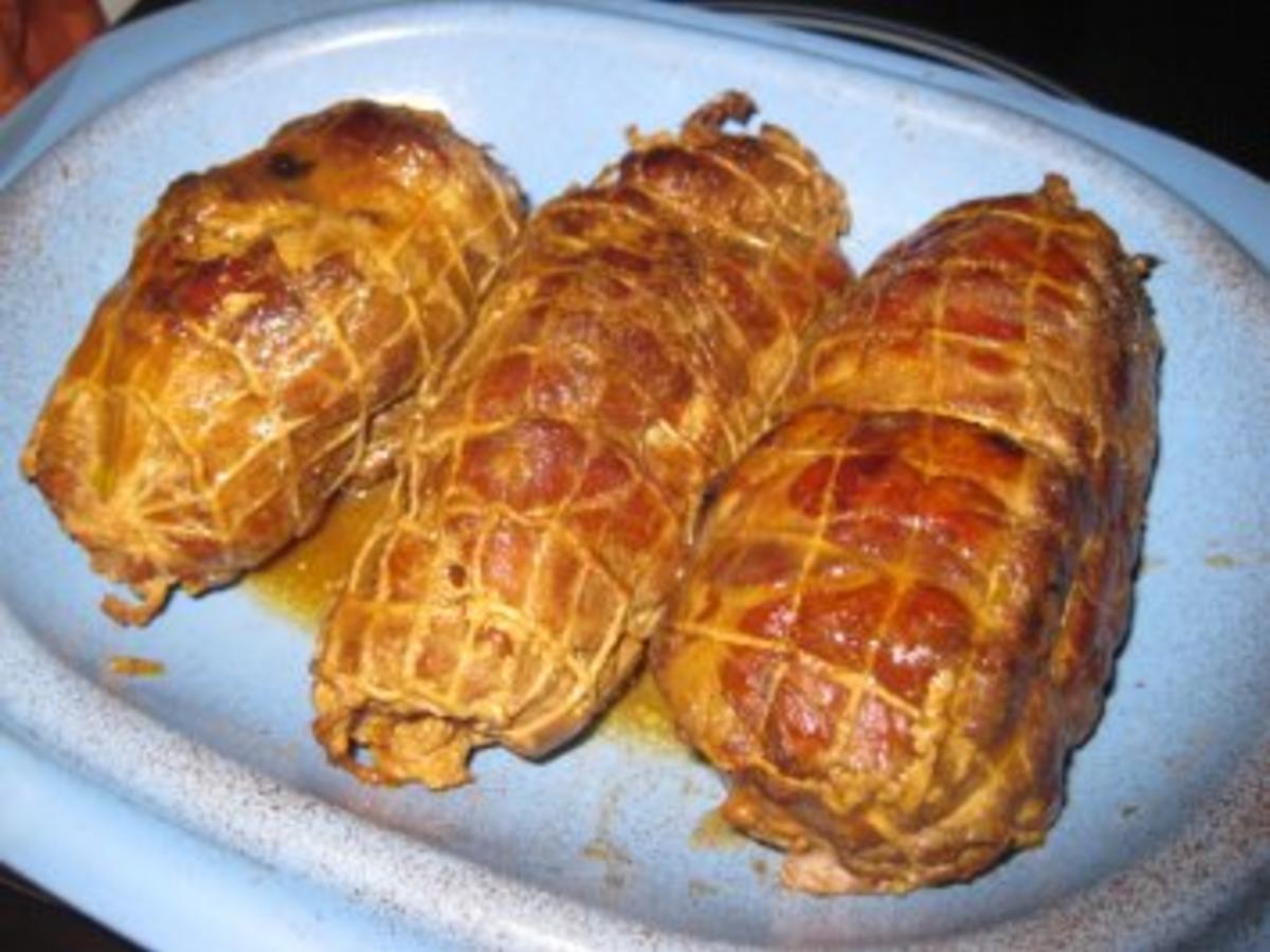 Mini Rollbraten lecker gefüllt - einfach - von rosinenschneckele