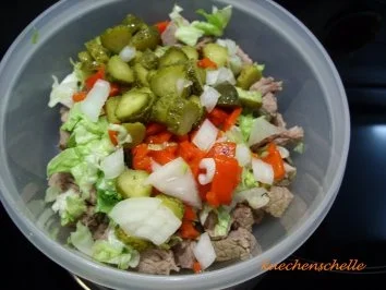 Rezept: Rindfleischsalat Bild Nr. 2 Rindfleischsalat - Rezept - Bild Nr. 2