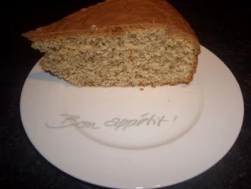 Kuchen : Nusskuchen mit Bailey´s - Rezept