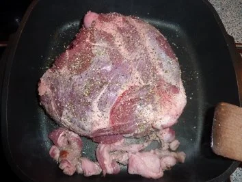 Fl/Lamm: Lammkeule geschmort - Rezept - Bild Nr. 4