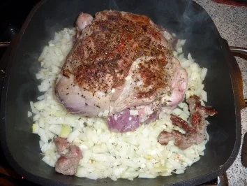 Fl/Lamm: Lammkeule geschmort - Rezept - Bild Nr. 7