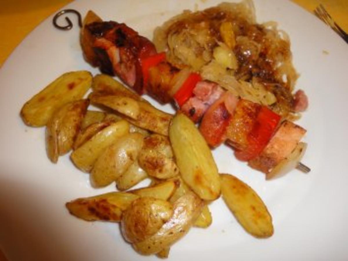 Kasseler-Spieße mit Ananas... - Rezept - kochbar.de Kasseler-Spieße mit Ananas... - Rezept - kochbar.de