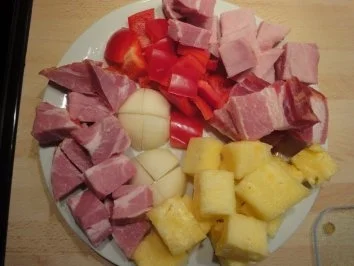 Rezept: Kasseler-Spieße mit Ananas... Bild Nr. 2 Kasseler-Spieße mit Ananas... - Rezept - Bild Nr. 2