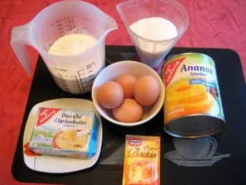 Rührkuchen mit Ananas - Rezept