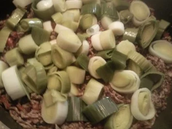 Porree-Hack-Rolle - Rezept - Bild Nr. 7