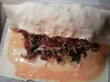 Porree-Hack-Rolle - Rezept - Bild Nr. 9