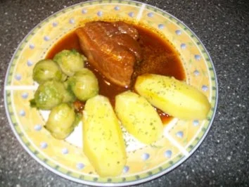 Rezept: Schweinebauch ganz mager geschmort Bild Nr. 6 Schweinebauch ganz mager geschmort - Rezept - Bild Nr. 6