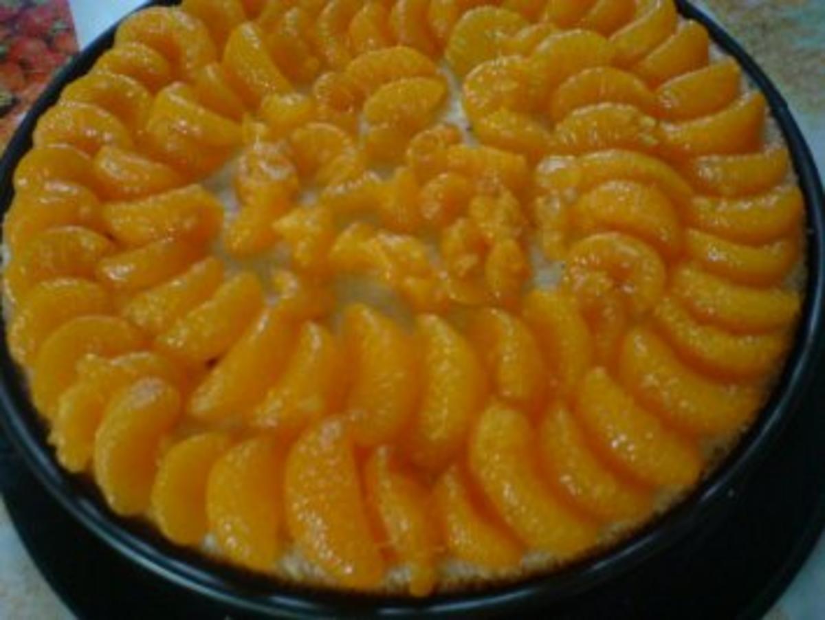 Mandarinen-Quark-Sahne-Torte - Rezept - Bild Nr. 13