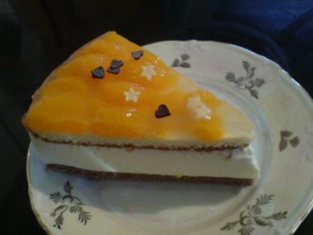 Mandarinen-Quark-Sahne-Torte - Rezept - Bild Nr. 21