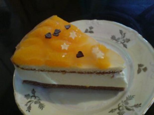Mandarinen-Quark-Sahne-Torte - Rezept mit Bild - kochbar.de