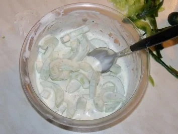 Gurkensalat - Rezept