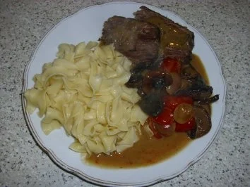 Rinderbraten im Römertopf - Rezept
