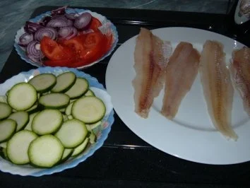 Blätterteig......Fischfilet mit Gemüse - Rezept - Bild Nr. 2