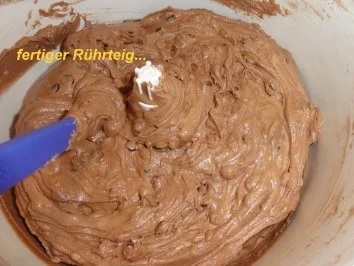 Rührteig:  SCHOKOKUCHEN mit Tröpfchen - Rezept - Bild Nr. 2