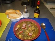 Rezept: Bohneneintopf mit รpfel und Birnen (Alternative zu Birnen Bohnen und Speck) Bohneneintopf mit รpfel und Birnen (Alternative zu Birnen Bohnen und Speck) - Rezept