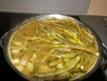 Bohneneintopf mit Äpfel und Birnen (Alternative zu Birnen Bohnen und Speck) - Rezept - Bild Nr. 4