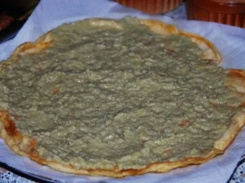 Rezept: gerolltes Spargel-Prosciutto-Omelett mit Meerettich-Apfel-Avocado-Créme Bild Nr. 4 gerolltes Spargel-Prosciutto-Omelett mit Meerettich-Apfel-Avocado-Créme - Rezept - Bild Nr. 4