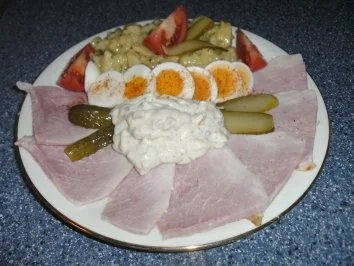 Vesperteller für meinen Mann - Rezept