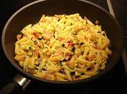 Schinkennudeln a la Tanja - Rezept