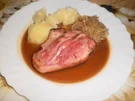 Geschmorde Schdelze - Rezept