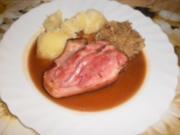 Geschmorde Schdelze - Rezept