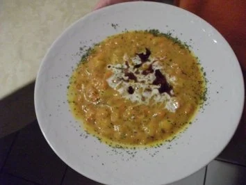 Hokkaido-Suppe mit Biss - Rezept