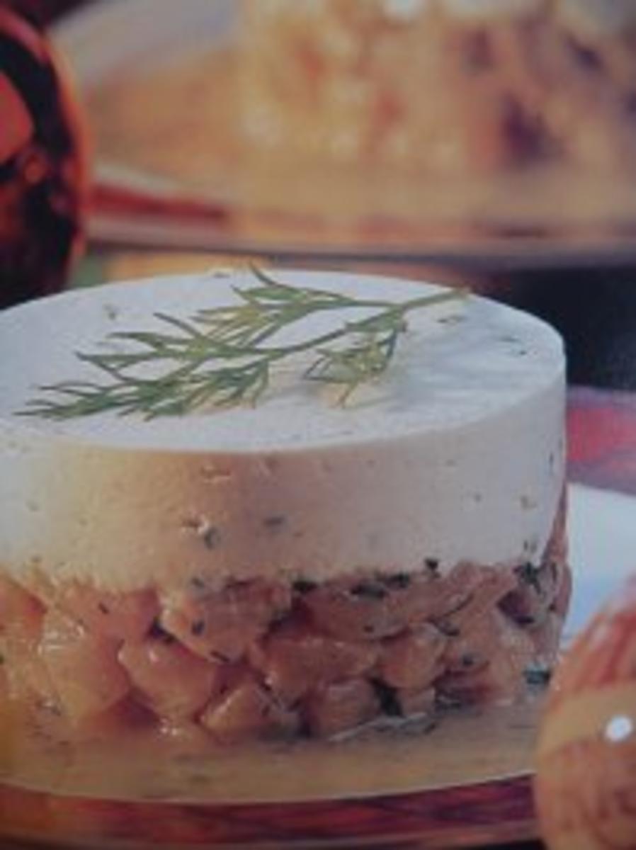 Lachstatar mit Frischkäsehaube - Rezept - kochbar.de