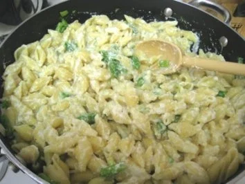 Rezept: Cremige Ricotta Conchiglioni Cremige Ricotta Conchiglioni - Rezept