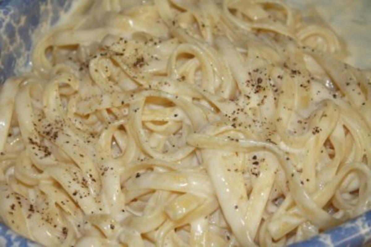 Bilder für Fettucine Alfredo - Rezept