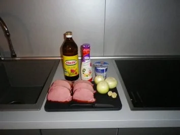 Kasseler in Zwiebelsauce - Rezept - Bild Nr. 3