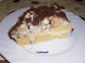 Backen: Quarktorte mit Ananas und Schokostreusel - Rezept