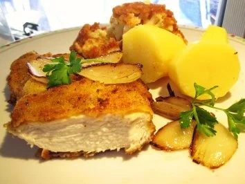 Hähnchenbrust-Schnitzel ... - Rezept - Bild Nr. 5