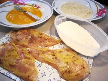 Hähnchenbrust-Schnitzel ... - Rezept - Bild Nr. 3