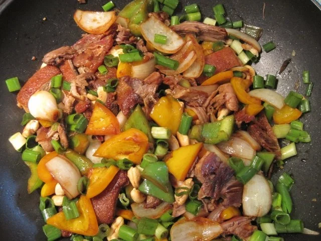 gebratene Entenbrust mit Cashewkernen - Rezept - Bild Nr. 5