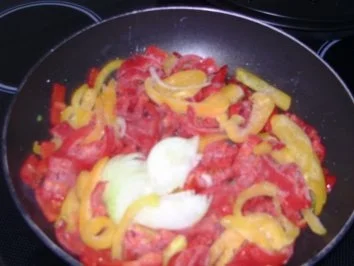 Schweineschnitzel in Paprika- Brunchsoße - Rezept - Bild Nr. 3