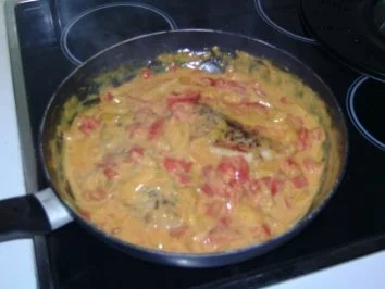 Schweineschnitzel in Paprika- Brunchsoße - Rezept - Bild Nr. 4