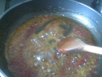 Hähnchengulasch mit frischem Spargel und Salzkartoffeln. - Rezept - Bild Nr. 7