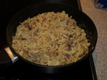 Spätzlepfanne mit Kräutersahne - Rezept - Bild Nr. 7