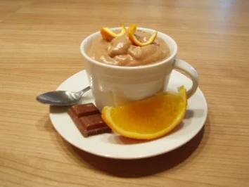 Rezept: Schoko-Orangen-Creme Schoko-Orangen-Creme - Rezept