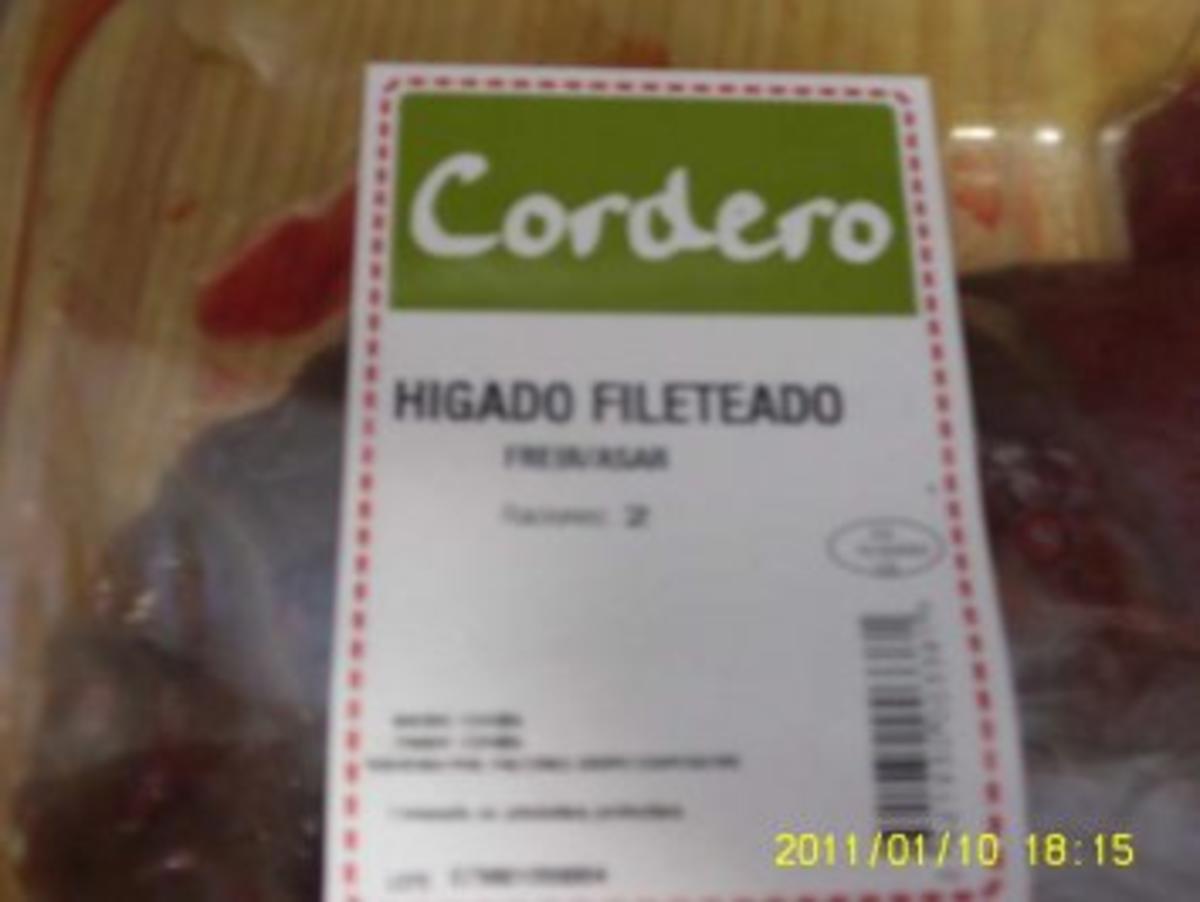 HIGADO  FILETEADO - Rezept