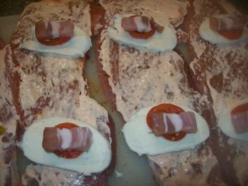 gefüllte Schnitzelröllchen - Rezept - Bild Nr. 6