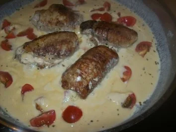 gefüllte Schnitzelröllchen - Rezept - Bild Nr. 12