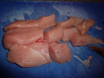 Rezept: Paprika-Möhren-Hähnchenwürfel Bild Nr. 4 Paprika-Möhren-Hähnchenwürfel - Rezept - Bild Nr. 4