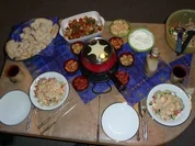 Das "Drumherum" (m)eines Käsefondues - Rezept