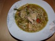 Hühnersuppe Frühlingsfrisch - Rezept